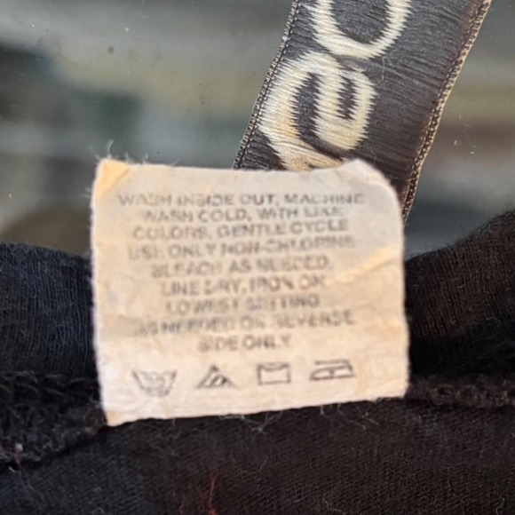 Y2K Ransom Womens Wing Graphic Long Sleeve Tee Top Med Baddie Rock Indie Grunge - Picture 8 of 9